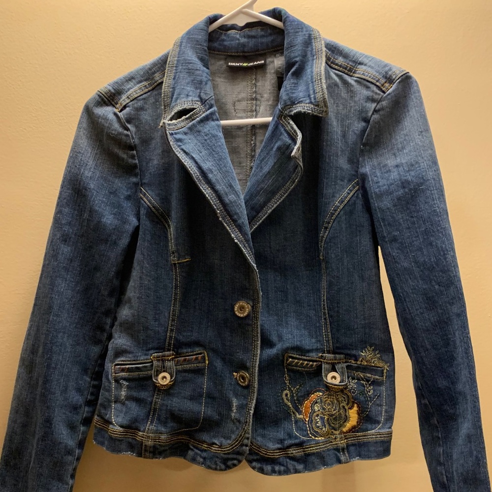 Vintage Inspired DKNY Jean Jacket